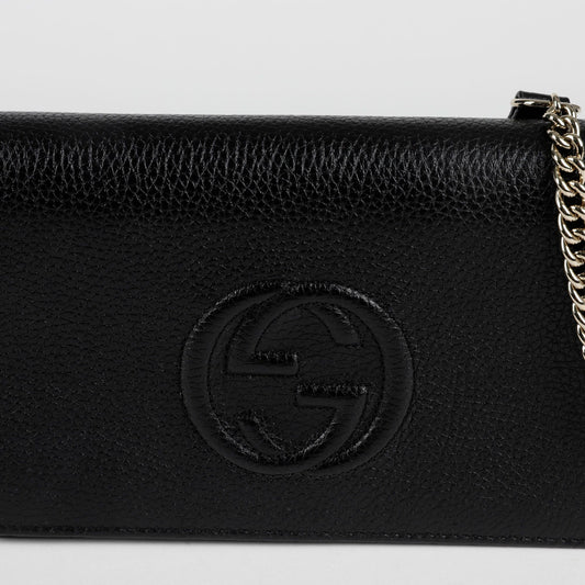 GUCCI 598211 インターロッキング ソーホー チェーン ショルダー クロスボディ バッグ 120539105