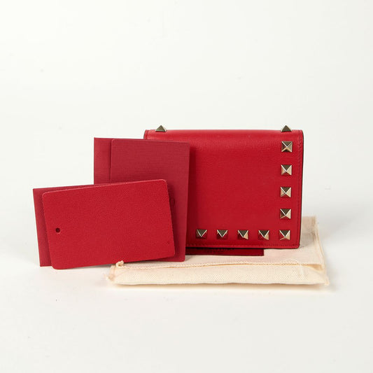 Valentino Rockstud Bi-Fold Wallet P0P39 120534542