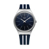 Swatch Skin Skin Blue Iron Men's Urethane Watch 146942873 [P]