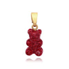 CRYSTAL HAZE Nostalgia Bear Red Velvet Classic Connector 146712502 [P]
