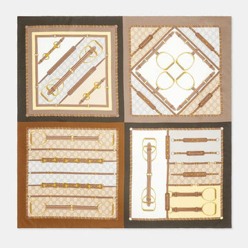 GUCCI Heritage Print Seidenschal 786222 3G001 2279 120704549