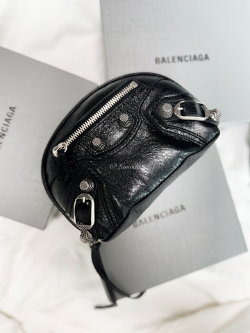 Balenciaga Le Cagole XS Cosmetic Pouch Black 7636141VG9Y1000 120726885