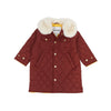 MINI RODINI Kinder Stepp-Padding-Mantel BROWN 2471012416 120813355 [P]