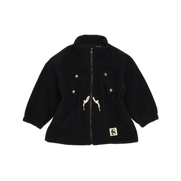 Mini Rodini Kids Fleece Jacket BLACK stamp: 1100013099 120813357