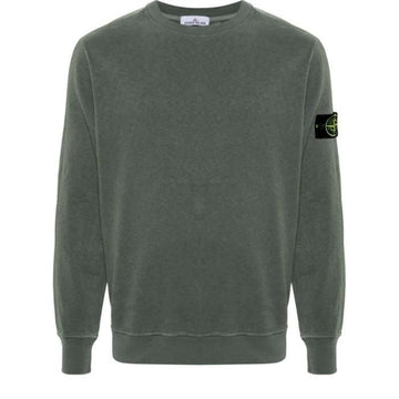 STONE ISLAND ストーンアイランド フリース クルーネック スウェットシャツ_レギュラーフィット 801566060 V0159 110803227