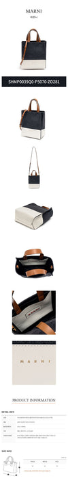 MARNI Mini Tote Bag SHMP0039Q0-P5070-ZO281 40266433 [P]