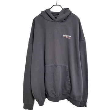 Balenciaga Wave Logo Vintage Oversized Hoodie 1644 120839814