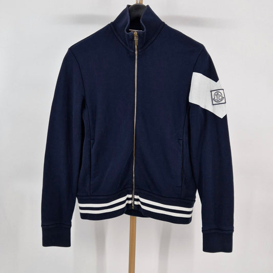 Moncler Gamma Blue Zip-Up Jacket Navy 120895607