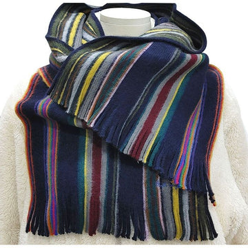 Paul Smith Wool Scarf Multi Stripe M1A 151F N145 47 119543132