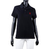 AMI Heart Logo Short Sleeve Polo Shirt 97370178 [P]