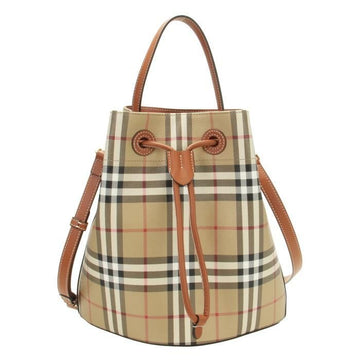 Burberry Small Check Bucket Bag 121020860