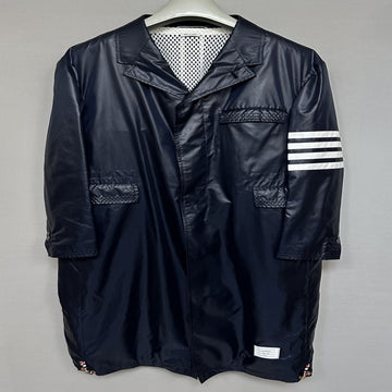 THOM BROWNE Schrägband Ripstop Mantel 3 121049463