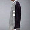 Thom Browne Merino Wool Two-in-One Half 4-Bar Pullover 24FW MKA517B Y1018 035 114728204 [P]