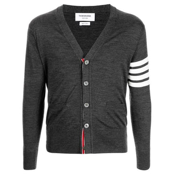 THOM BROWNE 4-Bar Wolle Cardigan MKC002AY1014022 65243179