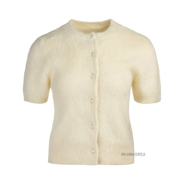 MAISON MARGIELA S29HP0008 S18269 150 ウール アンゴラ 半袖 カーディガン 121052190