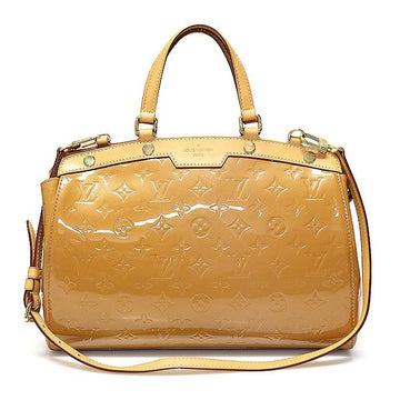 Louis Vuitton Monogram Vernis Rose Velours Brea MM 2WAY EP69929LV 121052308