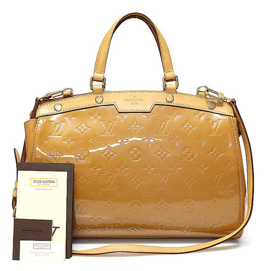 Louis Vuitton M91588 Monogram Vernis Rose Velour Brea MM 2WAY 121052308