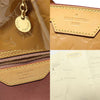Louis Vuitton M91588 Monogram Vernis Rose Velour Brea MM 2WAY 121052308 [P]