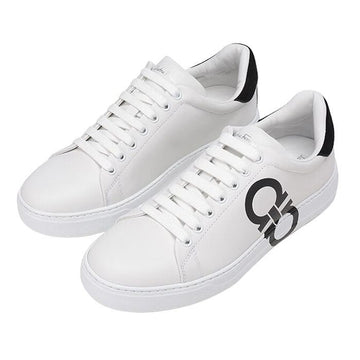SALVATORE FERRAGAMO FERRAGAMO スニーカー NUMBUR 0747213 BIANCO/NERO 59684628