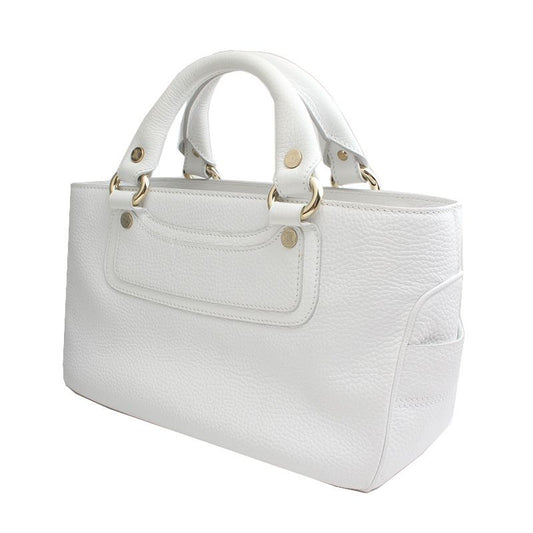 CELINE Weißer Boogie Tote Bag 121060080
