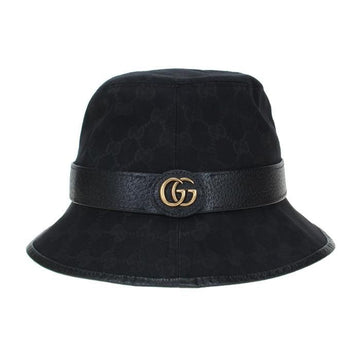 GUCCI GG Bucket Hat mit Double G Logo / 576587 4HG53 1060 40223497