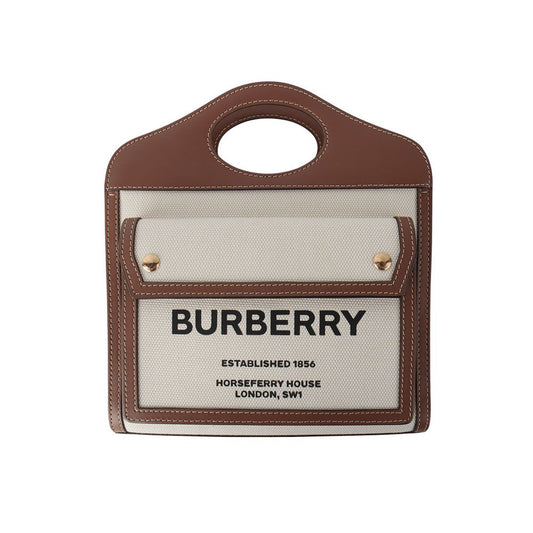 BURBERRY Mini-Two-Tone-Taschenhandtasche 8031746 / 33963Y 121102796