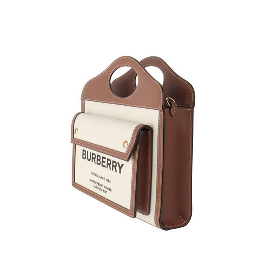 BURBERRY Mini-Two-Tone-Taschenhandtasche 8031746 / 33963Y 121102796