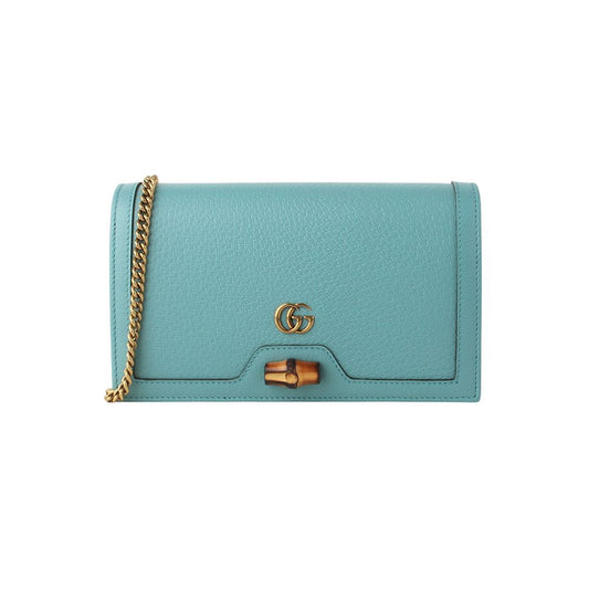 GUCCI ダイアナ バンブー チェーン ミニ クロスバッグ 696817 121102835