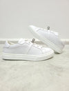 Hermes White Silver Day Kelly Sneakers 121125198 [P]