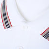 Burberry Striped Collar Cotton Pique Polo Shirt 8056225 1 43320348 [P]