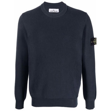 Stone Island Wappen Logo Patch Cotton Knit 7615550D8 33375707