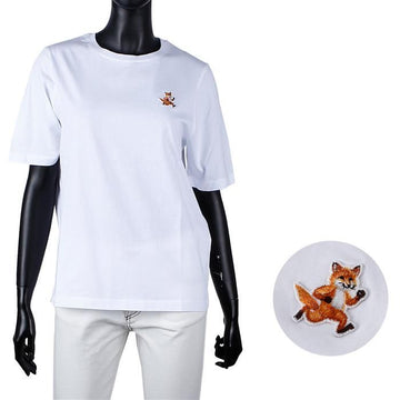 MAISON KITSUNE スピーディー フォックス パッチ コンフォート Tシャツ MW00119KJ0008 P100 76316858