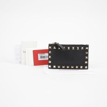 VALENTINO Rockstud Reißverschluss Kartenetui Geldbörse 2W2P0548 121089077