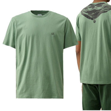 CP COMPANY プリント Tシャツ グリーン 16CMTS044A 005100W 626 154660438