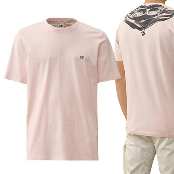 CP COMPANY ゴーグルプリントTシャツ ピンク 16CMTS044A 005100W 501 157091755