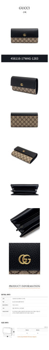 GUCCI GGマーモントレザー長財布 456116-17WAG-1283 67190265 [P]