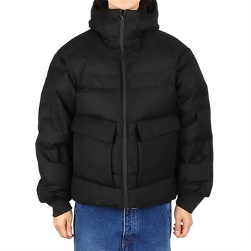 Y-3 HN4330 F BLACK Hooded Down Jacket 70584804