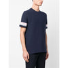 Thom Browne MJS204A / Stripe Texture Cotton Short Sleeve T-Shirt 48948880 [P]