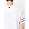 Thom Browne Textured Cotton RWB Three-Line Short Sleeve T-Shirt MJS204A 48446150 [P]