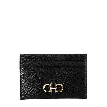 Salvatore Ferragamo 24FW Women Double Gancini Card Holder 22 0007 NERO 0742164 121287517