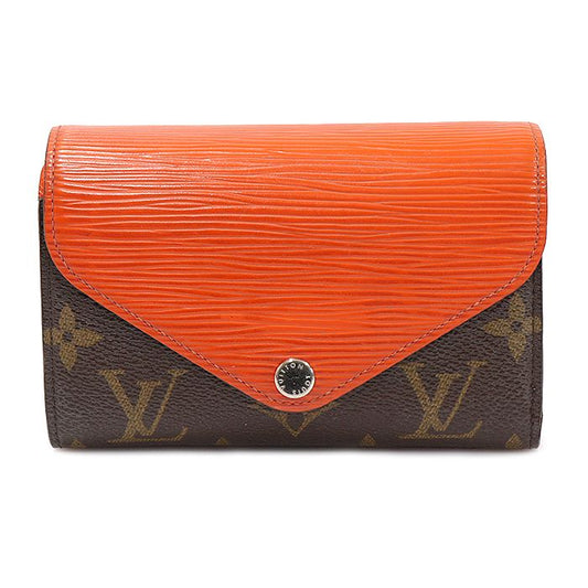 Louis Vuitton Monogram Canvas Piment Epi Leather Marie Lou Compact Wallet M60495 121290967