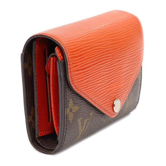 Louis Vuitton Monogram Canvas Piment Epi Leather Marie Lou Compact Wallet M60495 121290967