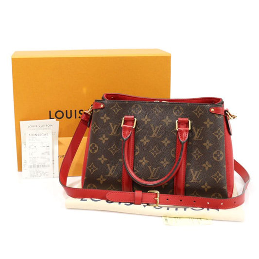 LOUIS VUITTON M44818 モノグラム キャンバス シリーズ レッド スフロ BB 2WAY EP91197LV 121290986