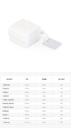 Maison Margiela Engraved Numbering Logo Ring 4mm for Women 160702033 [P]