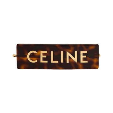 Celine Hair Slide Dark Havana Gold 461BQ6CST 19AG 121291784