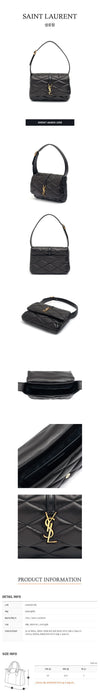 SAINT LAURENT LE57 クワルド ショルダーバッグ 698567-AAAO0-1000 63436369 [P]