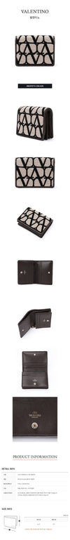 Valentino Small Twill Iconograph Wallet 63443343 [P]