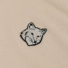 MAISON KITSUNE ボールドフォックスヘッドパッチ メンズオーバーサイズポロ半袖Tシャツ 91664988 [P]