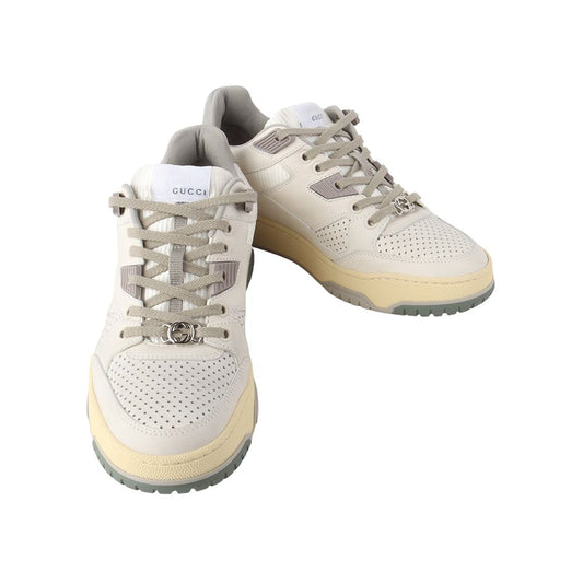 Gucci Distressed Effect Trainer Sneakers Size 38 33980Y-2 121310347