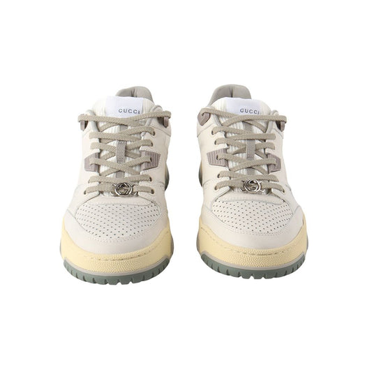 Gucci Distressed Effect Trainer Sneakers Size 38 33980Y-2 121310347